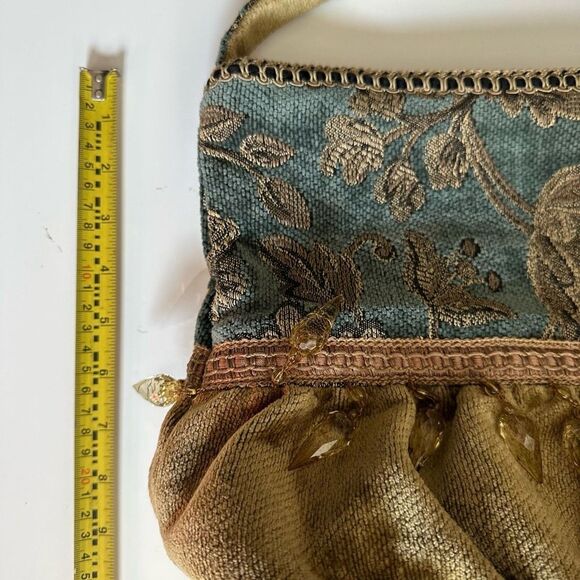 Vintage Sharif Tapestry Shoulder Bag with Beaded Tassels - Picture 6 of 16